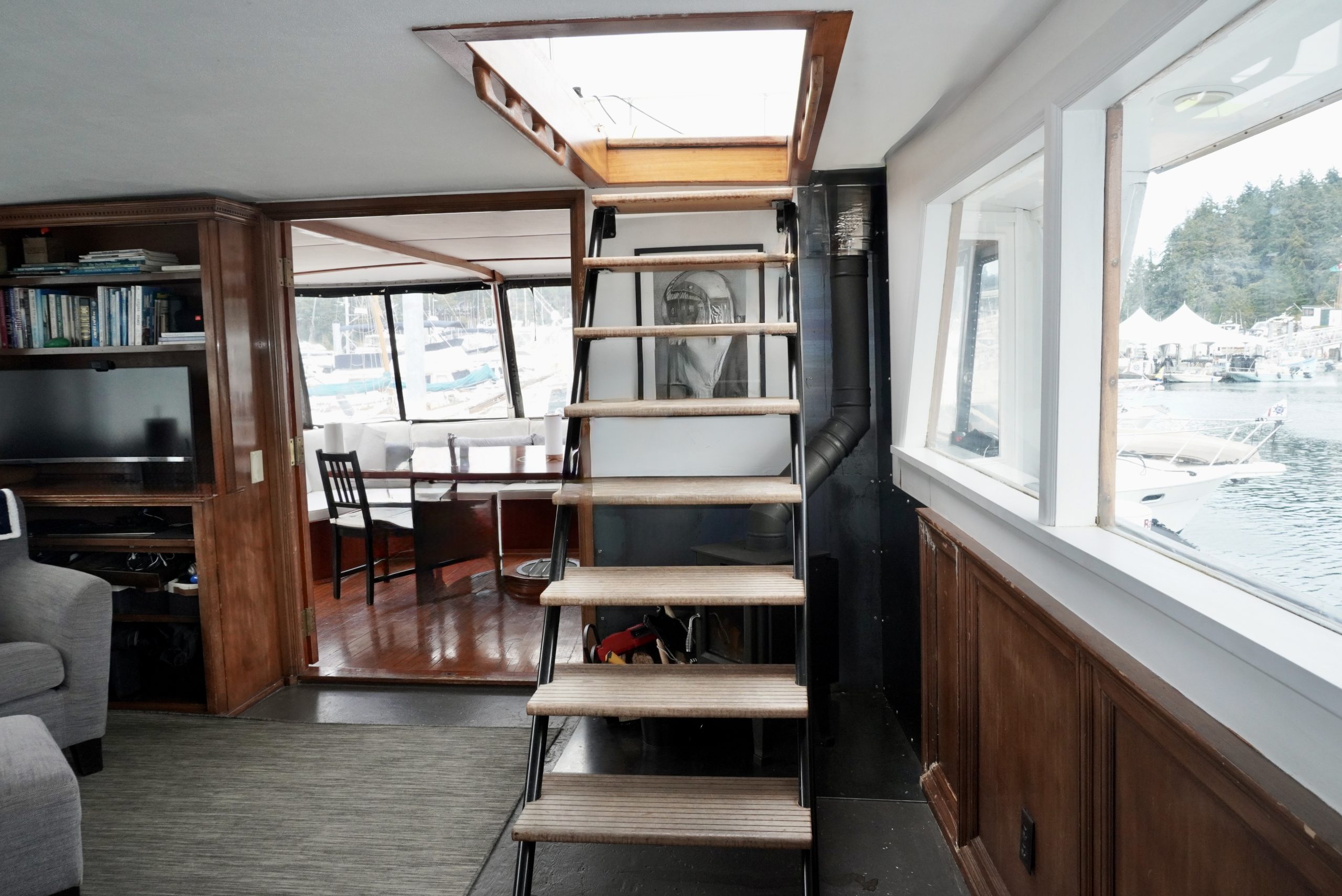 Renegade Adventures Interior of The Renegade at Roche Harbor